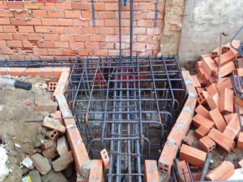 Biện pháp thi công móng nhà phố nhà liền kề nhà ống