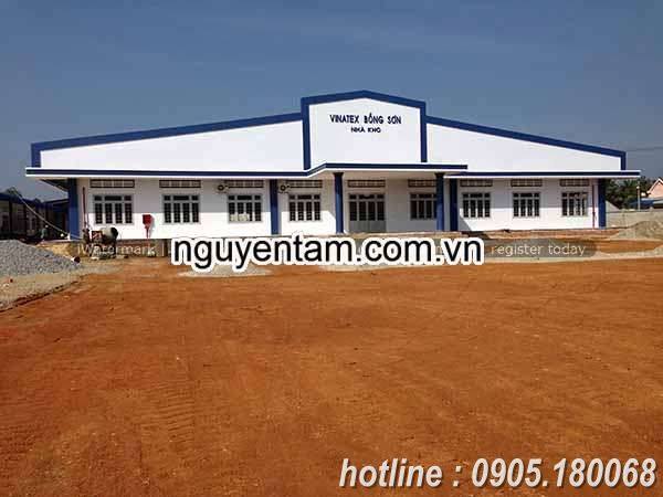 Nhà kho Vinatex Bồng Sơn