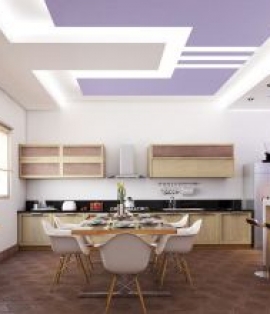 TRẦN NHÀ THẠCH CAO PHÒNG BẾP
